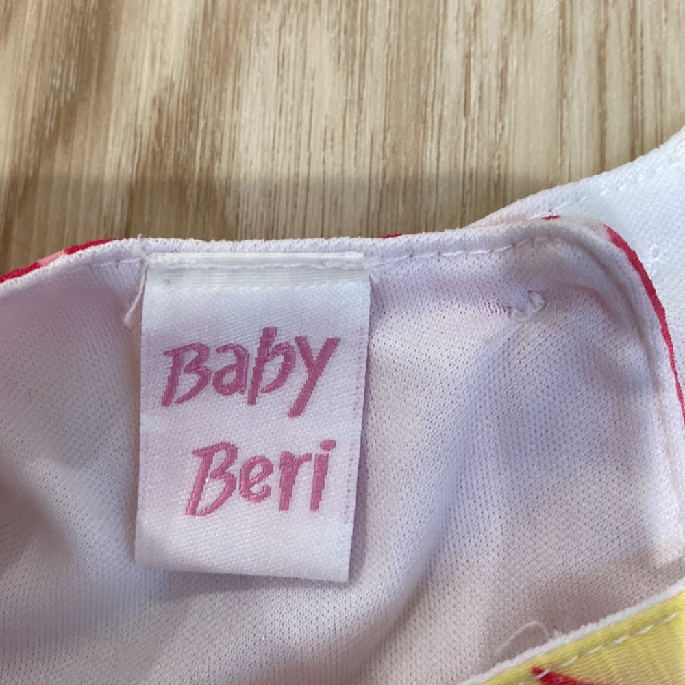 Baby Beri 6-9m flower dress with ruffle hem - Picture 3 of 4
